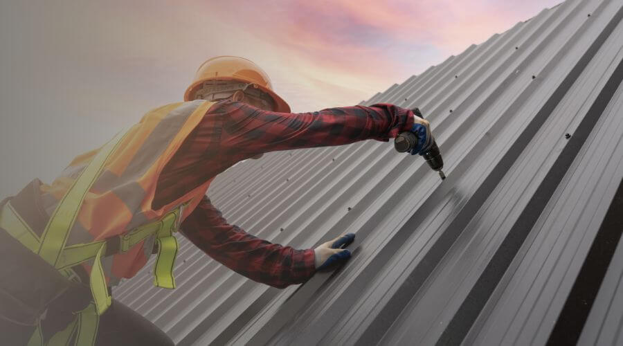 Professional gutter cleaning in Newhall, IA